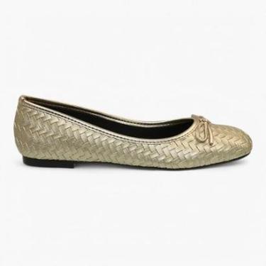 Imagem de Sapatilha Mariotta Trançada Feminina 2048223-01 Cor:;Tamanho:37-Feminino