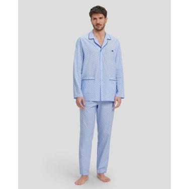 Imagem de Pijama Estampado - Lohe, Azul, M