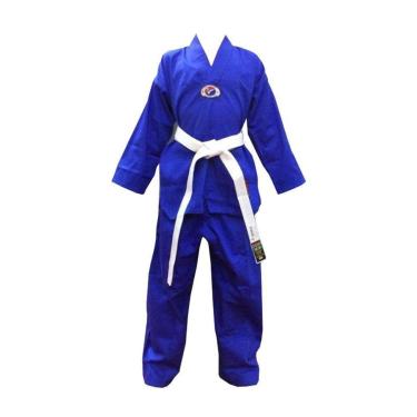 Imagem de Dobok / Kimono Taekwondo - Brim Leve - Azul - Infantil - Sung Ja-Unissex