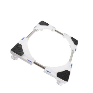 Imagem de Zerodis Suporte de Base Ajustável para Máquina de Lavar, Suporte Resistente de 8 Pés para Secador, Geladeira, de Item de para Eletrodomésticos (Modelo C com altura de 4 pernas)