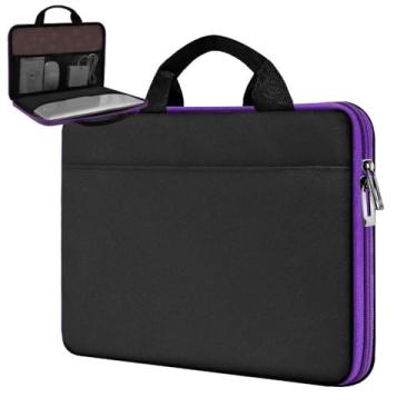 Imagem de Hseok Capa para laptop de 13 a 14 polegadas compatível com MacBook Pro de 14 polegadas M4/M3/M2/M1 todos os modelos de Mac Air/Pro de 13,3 polegadas, XPS 13 14, notebooks mais populares de 33.0 cm