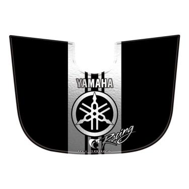 Imagem de Adesivo Protetor De Rabeta De Moto Yamaha Ybr Preto