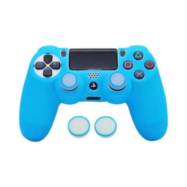 Imagem de Capa De Controle PS4 Que Brilha No Escuro, Capa De Silicone Macia Para