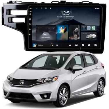 Imagem de Multimídia Adak 9P Fit 2015 A 2021 2+64GB Quadcore Carplay Android Auto Gps