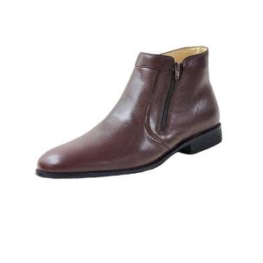 Imagem de Bota Masculina, social urbana em couro pelica soft 576-Masculino