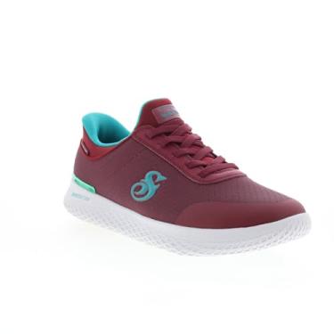 Imagem de Skechers Tênis masculino Snoop Vibez-Snooper confortável sem cadarço, Borgonha, 46
