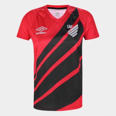 Imagem de Camisa Athletico Paranaense I 24/25 s/n° Torcedor Umbro Feminina-Feminino