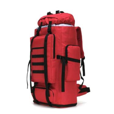 Imagem de Mochila de Senderismo W WINTMING 70L/100L Camping Molle Rucksack