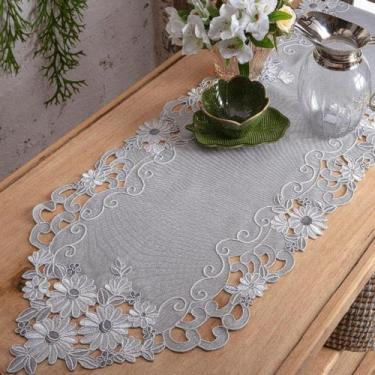 Imagem de Caminho de Mesa Floral Denver 40x150cm Jolitex