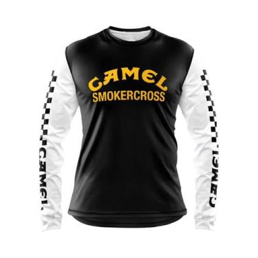 Imagem de Camisa De Motocross Unissex Respirável De Manga Longa Para Corrida Ao 