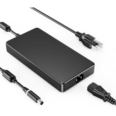 Imagem de Carregador CA 240W 19,5V 12,3A para Dell Alienware M17 R1 R2 R3 R4 R5 M17X R2 R3 M18X Área-51m R2 G5 G7 M6400 M6500 M6600 J211H FWCRCR. C C3MFM Laptop U896K 6RTJT Y044M