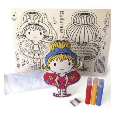 Imagem de Boneca de Pano Bailarina - Alegria Sem Bateria