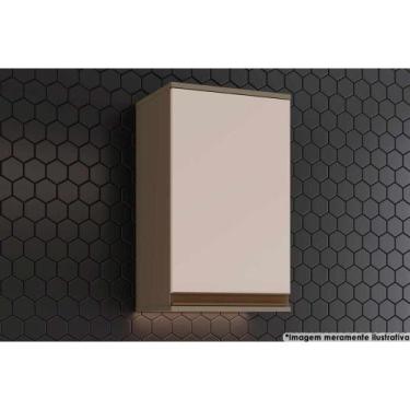 Imagem de Armário Aéreo Cozinha Modulado Connect 1 Porta Duna/Cristal - Henn