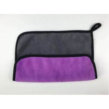 Imagem de Vminno Almofada de substituição de limpeza a vapor de microfibra, roxo e preto, pacote único, compatível com limpadores a vapor de calor instantâneo