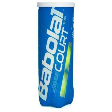 Imagem de Bola de Padel Babolat Court Padel Tubo com 03 Bolas