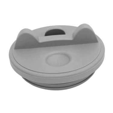 Imagem de Ymiko Tampa de Copo de água Com Suporte para Telefone Com Orelha de Gato, Capa de Silicone à Prova de Derramamento Compatível Com Copo de 40 Onças, Alça Antiderrapante para Ajuste Seguro, Ideal para