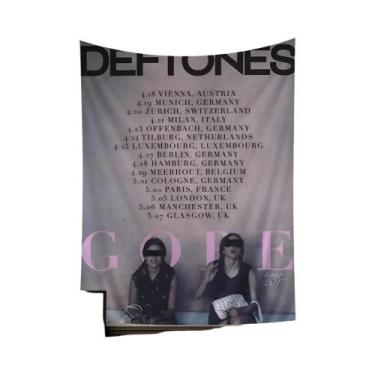 Imagem de Tapeçaria Musical Colorida Do Cantor Hop Star D-Deftones Para Decoraçã