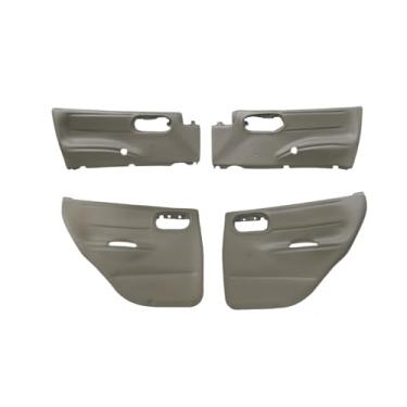 Imagem de Kit Forro de Porta Completo para Corsa Classic, 4 Portas, Jogo Completo de Revestimentos Automotivos (ELETRICO/MANUAL, Cinza)