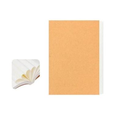 Imagem de Caderno Em Branco A5 B5 Grosso 100 200 Folhas Kraft DIY Capa Livro De 