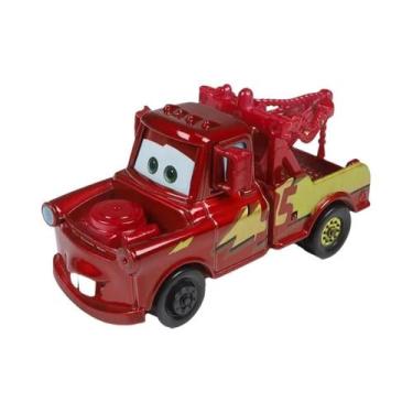 Imagem de Helicóptero Disney Cars 95 Lightning McQueen 1/55 Figura De Metal Fund