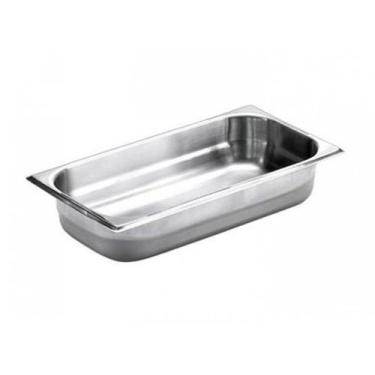 Imagem de Kit 8 Cubas Gastronomica Inox GN 1/3 x 65mm (325x176mm) - Brasinox