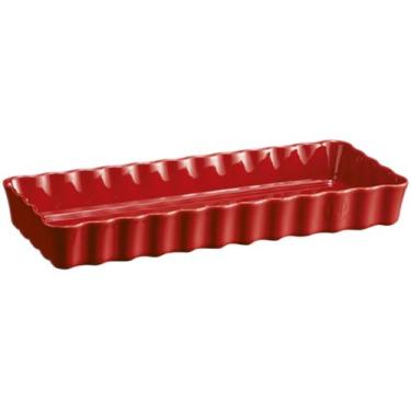 Imagem de Travessa de Cerâmica Retangular 36,5x15cm Emile Hen - emile henry