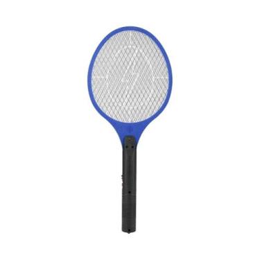 Imagem de Mata-mosquitos elétrico recarregável sem fio, raquete mata-insetos, ma