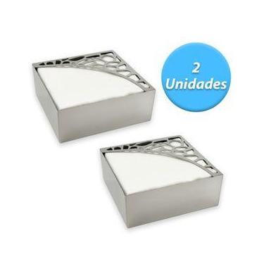 Imagem de Kit 2 Porta Guardanapos Em Aço Inox Para Bares e Restaurantes - ACM In