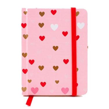 Imagem de Caderneta Molin Loveskine Sem Pauta CD c/80 fls Pink Heart