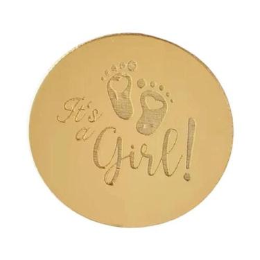 Imagem de Topo De Bolo Acrílico Para Chá De Bebê, Decoração De Fim De Semana, Re