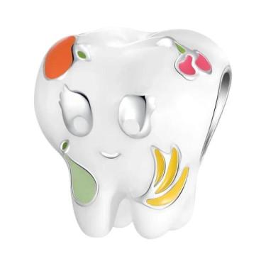 Imagem de Pingente De Prata Esterlina 925 Em Formato De Pasta De Dente Para Mulh