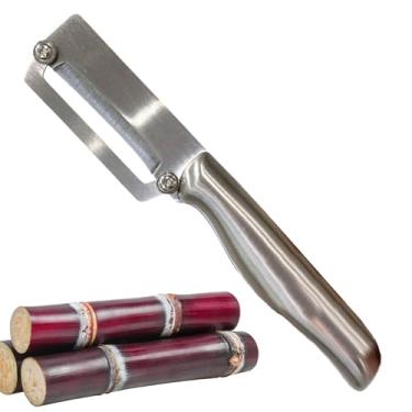 Imagem de Ferramenta de descascar abóbora – Ferramenta de descascador de abóbora portátil de aço inoxidável, auxílio de corte de cozinha com alça ergonômica para aluguel de dormitórios, hotéis, restaurantes