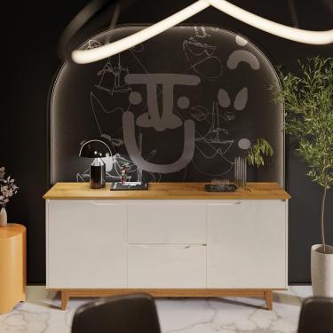 Imagem de Aparador Buffet Flow - 2 Portas Em Mdf-mdp - Ej Móveis