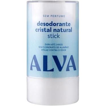 Imagem de Desodorante Cristal Stick Vegano Alva Natural, Desodorante Cristal Sti