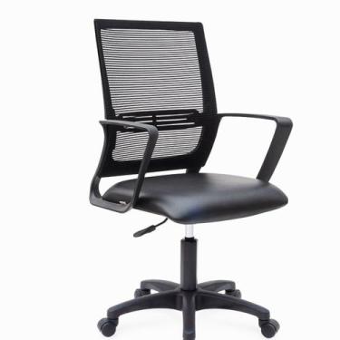 Imagem de Cadeira Giratória Martiflex Ativa Executiva Tela com Braço - Atv01