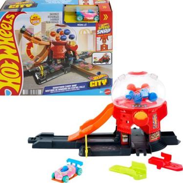 Imagem de Hot Wheels City Pista Loja De Doces Da Cidade - JBM62 - Mattel