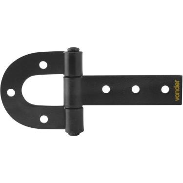 Imagem de Dobradiça Para Porteira 290mm Aço Carbono Pintado - Vonder