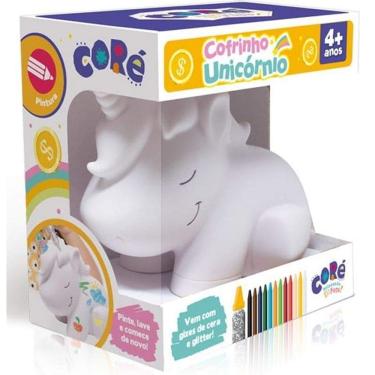 Imagem de Cofrinho Unicornio para Colorir Toyster