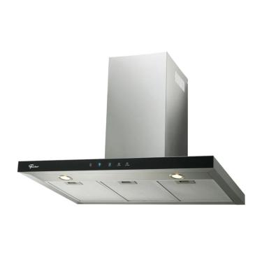 Imagem de Coifa De Parede Fischer Infinity Vidro Digital Touch Preto 90cm 220v