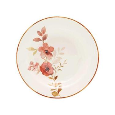 Imagem de Jogo De 6 Pratos Fundos 21,5 Cm Donna Chá Das 5 - Biona