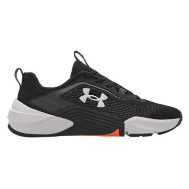 Imagem de Tênis Under Armour Tribase Reps 2 Preto e Laranja Masculino, Preto, 42