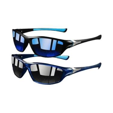 Imagem de Óculos De Sol Esportivos Vintage Unissex Anti-reflexo Para Pesca, Corr