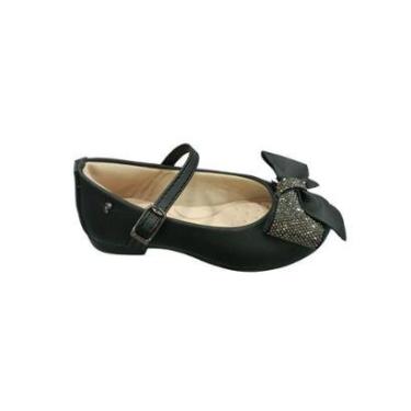 Imagem de Sapato Boneca Infantil Pampili Angel Laço Strass 100.509-Feminino
