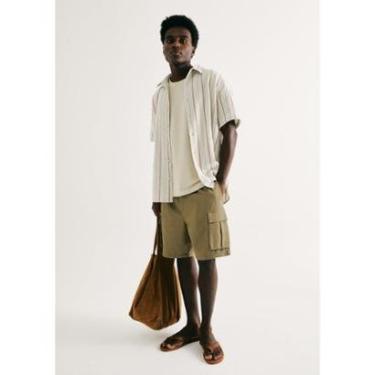 Imagem de Bermuda Masculina Cargo Em Sarja-Masculino