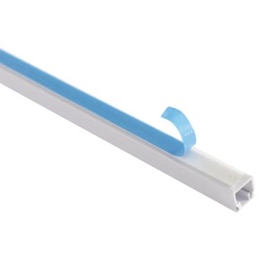 Imagem de Canaleta 10x10x2000 mm Tramontina Branca com Fita Dupla Face