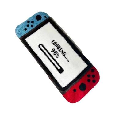 Imagem de Tapete Decorativo Em Forma De Controle De Jogo Para Quarto Infantil, T