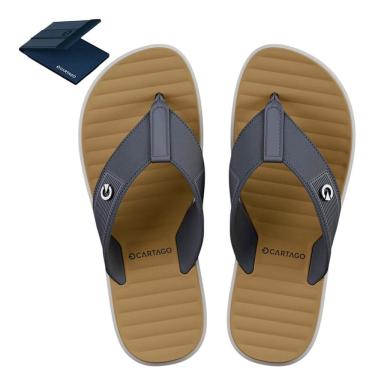 Imagem de Chinelo de Dedo Masculino Dia a Dia Carteira Medelin Cartago