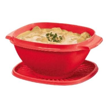 Imagem de Tupperware Tigela Sensação 1,8 Litro, Vermelho
