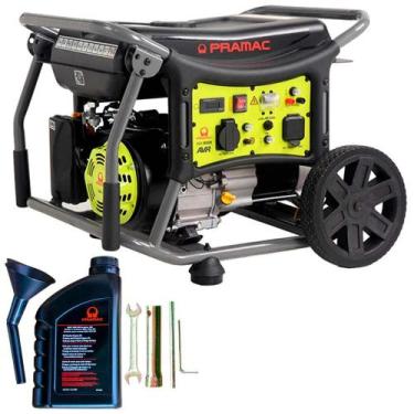 Imagem de Gerador à Gasolina 6 KVA 4T Digital com AVR Mono Bivolt WX6000 PRAMAC