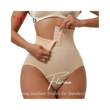 Imagem de Calcinha Modeladora De Cintura Alta Feminina Com Controle De Barriga, 